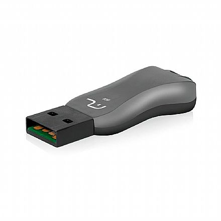 Pen Drive - Pen Drive 32GB Multilaser Titan - Preto - PD603