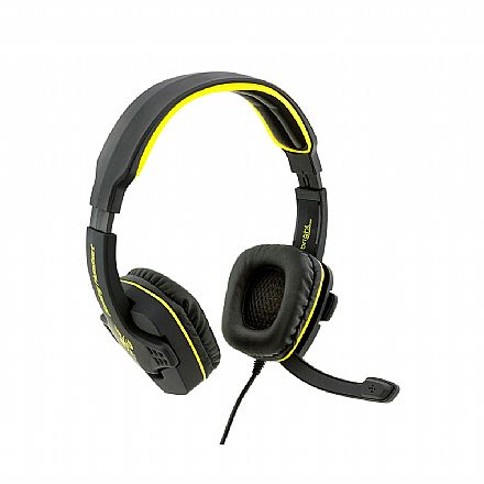 Fone de Ouvido - Headset Gamer Bright - 7.1 Virtual - com Microfone - Conector USB - Preto - 0354