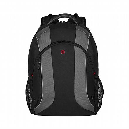 Mochila / Bolsas - Mochila Wenger Mercury - para notebook e Tablet - Preta e Cinza - 604433