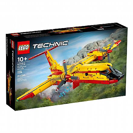 Brinquedo - LEGO Technic - Avião de Combate ao Fogo - 42152