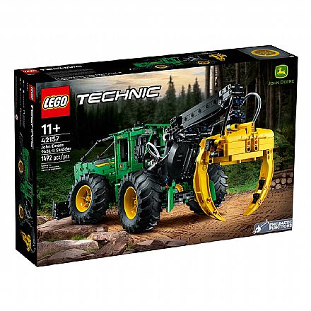 Brinquedo - LEGO Technic - Trator Florestal John Deere 948L-II - 42157