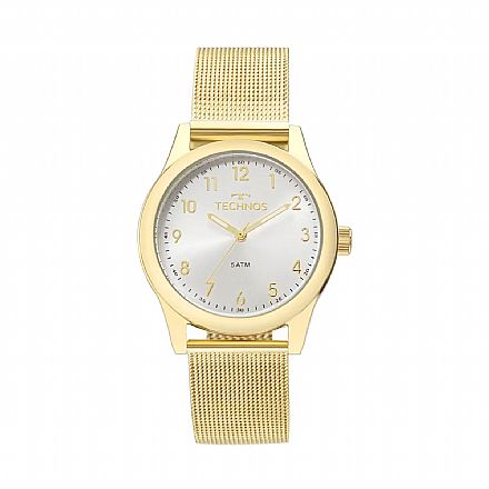 Beleza e Cuidado Pessoal - Relógio Feminino Technos Boutique Dourado - 2035MKL/4K