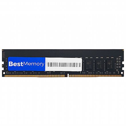 Memória para Desktop - Memória 8GB DDR4 2666MHz Best Memory Value - Preto - BT-D4-8G-2666V