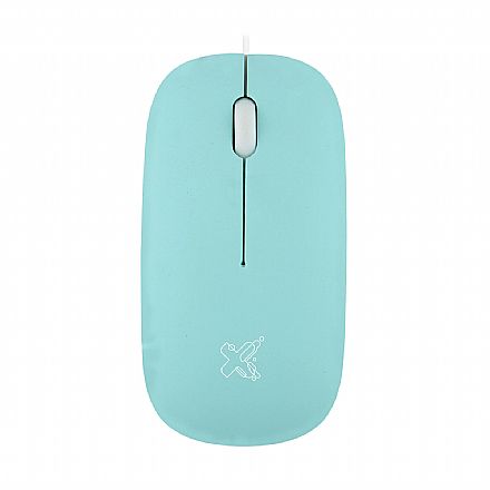 Mouse - Mouse USB Maxprint Surface - 1200dpi - Azul - 60000137