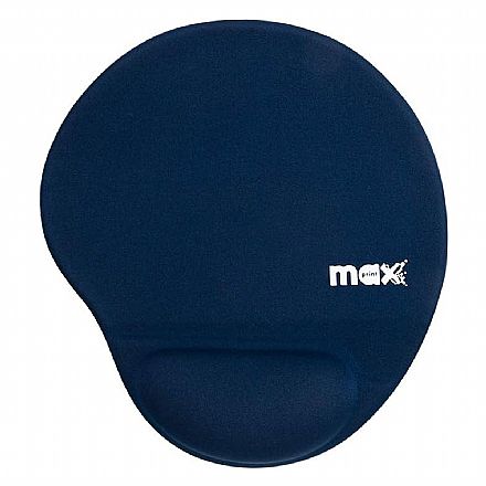 Mouse pad - Mousepad Ergônomico Maxprint Azul - Base Antiderrapante - 604470