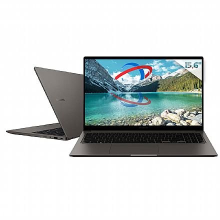 Notebook - Notebook Samsung Book 3 - Intel i5 1335U, RAM 8GB, SSD 1TB, Tela 15.6" Full HD, Windows 11 Professional - NP754XFG-KF1BR