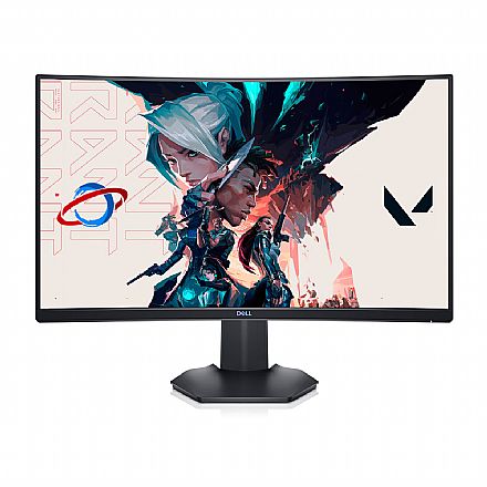 Monitor - Monitor Gamer 27" Dell S2721HGF Curvo - Full HD VA - 1ms - 144Hz - FreeSync Premium/G-Sync - HDMI/DisplayPort - Outlet - Garantia 90 dias