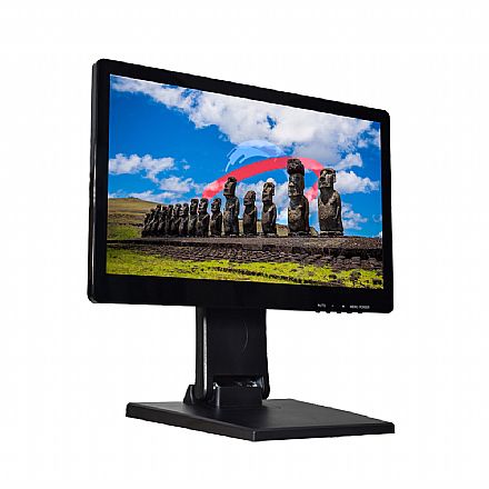 Monitor - Monitor 15.6" Touch K-Mex LP-16S1 - HDMI/VGA - Widescreen - LP16S1XP001CB0X