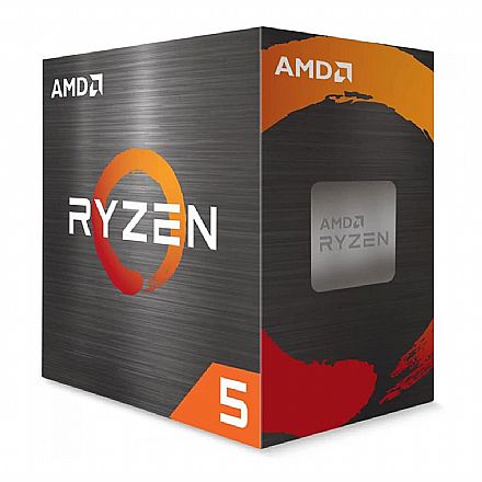 Processador AMD - AMD Ryzen 5 4500 Hexa Core - 12 Threads - 3.6GHz (4.1GHz Turbo) - Cache 11MB - AM4 - 100-100000644BOX