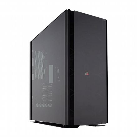 Gabinete - Gabinete Gamer Corsair Obsidian Series 1000D - Laterais em Vidro Temperado - USB 3.2 - Super Tower - RGB - Até 18 Fans - CC-9011148-WW