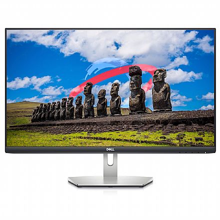 Monitor - Monitor 27" Dell S2721HNM - Full HD IPS - HDMI - FreeSync - 99% sRGB - Suporte VESA - Prata - Outlet - Garantia 90 dias