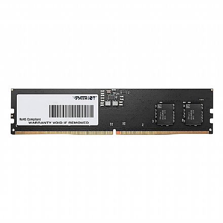 Memória para Desktop - Memória 8GB DDR5 4800MHz Patriot Signature - CL40 - PSD58G480041