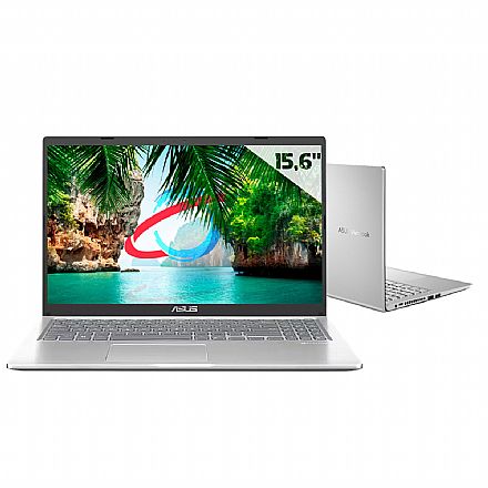 Notebook - Notebook Asus Vivobook 15 X1500EA-EJ3669 - Intel i5 1135G7, RAM 20GB, SSD 1TB, Tela 15.6" Full HD, Windows 10 Pro - Transparent Silver