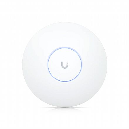 Roteador, Repetidor & Acess Point - Access Point Ubiquiti UniFi® U6 Enterprise - Wi-Fi 6E - Tri Band 2.4 GHz, 5 GHz e 6 GHz - 4.8 Gbps - Multi-Gigabit - PoE passivo