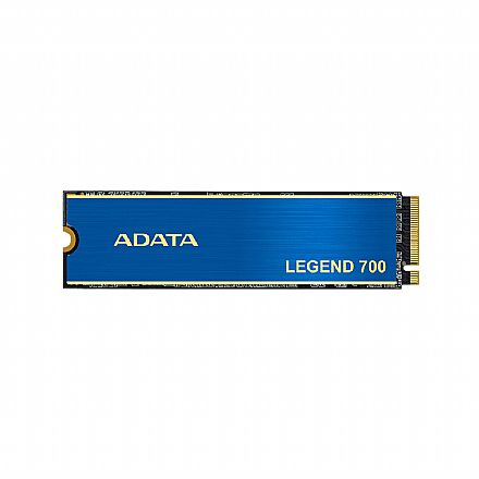 SSD - SSD M.2 256GB Adata Legend 700 - NVMe - 3D NAND - Leitura 1900 MB/s - Gravação 1000MB/s - ALEG-700-256GCS