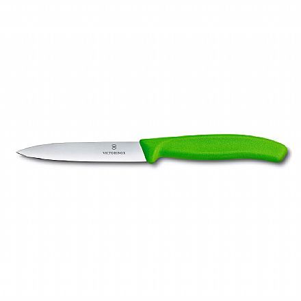 Acessórios - Faca Victorinox Swiss Classic - Lâmina Lisa - 10 cm - Verde - 6.7706.L114