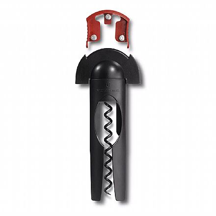Ferramenta - Saca Rolhas Victorinox - 2 Funções - Preto e Vermelho - 7.6924