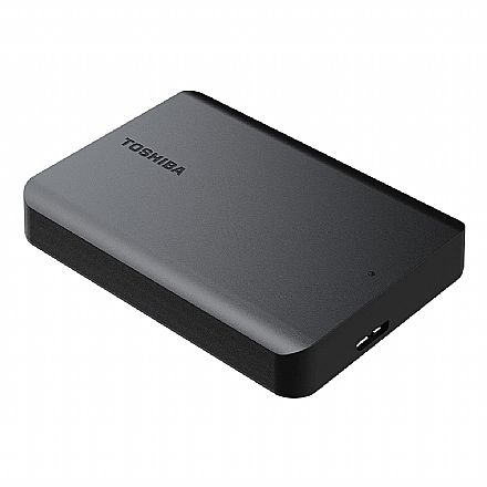 HD Externo - HD Externo 4TB Portátil Toshiba Canvio Basics - USB 3.0 - HDTB540XK3CA