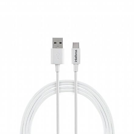 Cabo & Adaptador - Cabo USB-C para USB - 1,2 metro - Carregamento Rapido - Branco - Intelbras EUAC 12PB