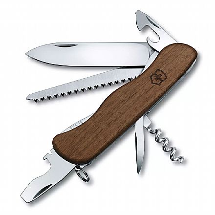 Ferramenta - Canivete Victorinox Forester Wood - Tala de madeira - 10 funções - 0.8361.63