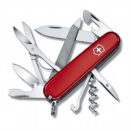 Ferramenta - Canivete Victorinox Mountaineer - 18 funções - Vermelho - 1.3743