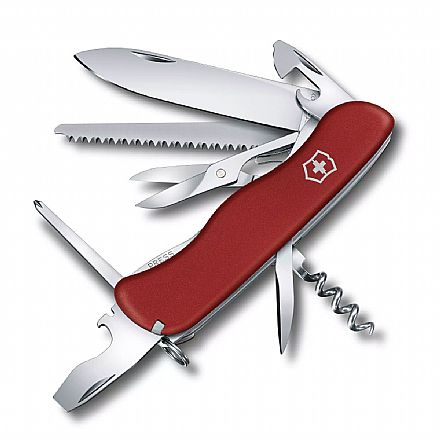 Ferramenta - Canivete Victorinox Outrider - 14 funções - Vermelho - 0.8513