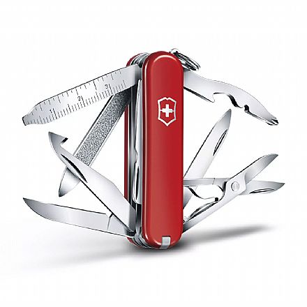 Ferramenta - Canivete Victorinox MiniChamp - 18 funções - Vermelho - 0.6385