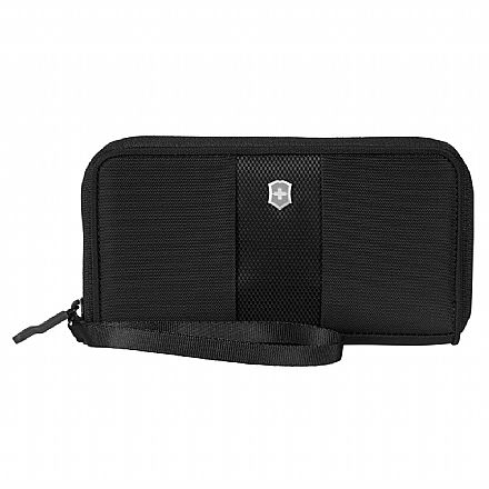 Acessórios - Carteira Victorinox Smartphone Wristlet 5.0 - Nylon - Compartimento para Smartphones - Preto - 611975