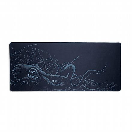 Mouse pad - Mousepad Gamer Dazz Deskmat Dark Octupus - Extra Grande 900 x 400mm - Hibrido - Preto - 62000142