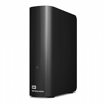 HD Externo - HD Externo 16TB Western Digital Elements - USB 3.0 - Preto - WDBWLG0160HBK-NESN