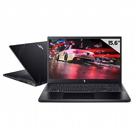 Notebook - Notebook Acer Nitro V15 ANV15-51-58QL Gamer - Intel i5 13420H, 16GB, SSD 1TB, GeForce RTX 2050, Tela 15.6" IPS Full HD 144Hz - Windows 11