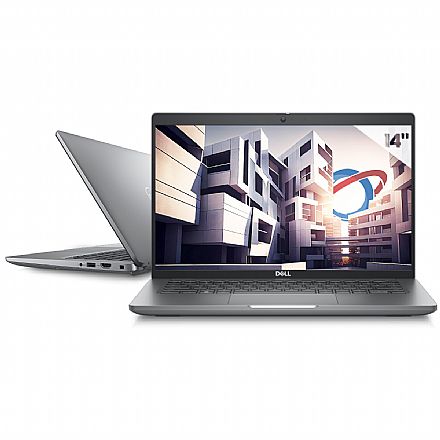 Notebook - Notebook Dell Latitude 14 5440 - Intel i7 1365U vPro, RAM 16GB, SSD 512GB, Tela 14" Full HD, Rede RJ45, Windows 11 - Cinza - Outlet