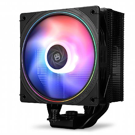 Cooler CPU - Cooler para Processador Thermalright Assassin Spirit 120 EVO - Intel / AMD - ARGB - Preto - Suporte a AM5 e LGA 1700