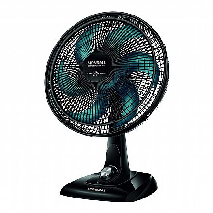 Eletroportáteis - Ventilador de Mesa Mondial Super Power - 40cm - Inclinação Ajustável - 110V - Oscilante - VSP-40-AP