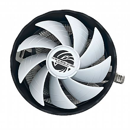 Cooler CPU - Cooler para Processador BPC 95W - Intel / AMD - Branco - 65978