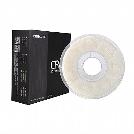 Filamento 3D - Filamento para Impressora 3D - CR-PLA Marfim - 1Kg - 1,75mm - Creality