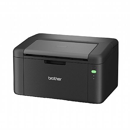 Impressora - Impressora Laser Brother HLL1232W - Wi-Fi e USB - Compacta - Imprime via Celular - 110V