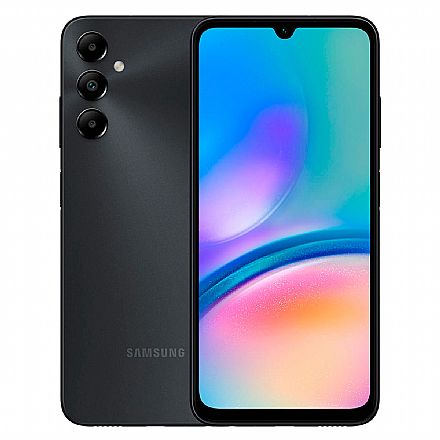 Smartphone - Smartphone Samsung Galaxy A05S - Tela 6.7" LCD, 128GB, 6GB, Dual Sim 4G, Câmera 13MP - Preto SM-A057M/DS