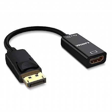 Cabo & Adaptador - Cabo Conversor DisplayPort para HDMI - 20cm - (DisplayPort M X HDMI F) - Comtac 22129468