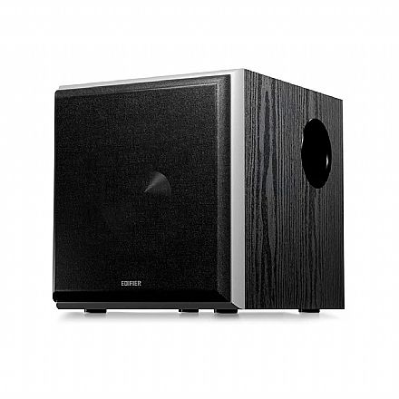 Caixa de Som - Subwoofer Edifier T5 V2 - 70W RMS - 8 polegadas - Equalizador - Conexão RCA - Preto