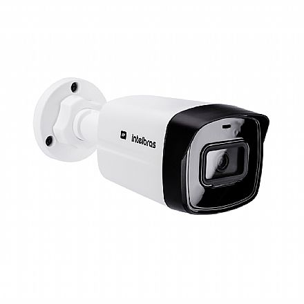 Segurança CFTV - Câmera de Segurança IP Externa Intelbras VIPC 1230 B G2 - PoE - Proteção IP67 - Visão Noturna 30m - Full HD - Onvif