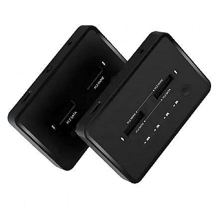 Storage / Case / Dockstation - Dock Station para SSD M.2 NVMe - USB-C - Backup, Clone e Cópia - CS-DOC-NVME/NGFF