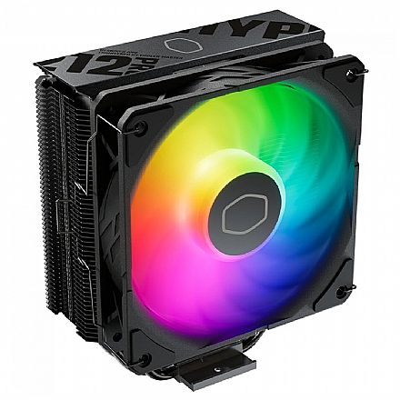 Cooler CPU - Cooler para Processador Cooler Master Hyper 212 Pro - Intel / AMD - Suporte para LGA 1700 - ARGB - RR-212S-25PZ-R1
