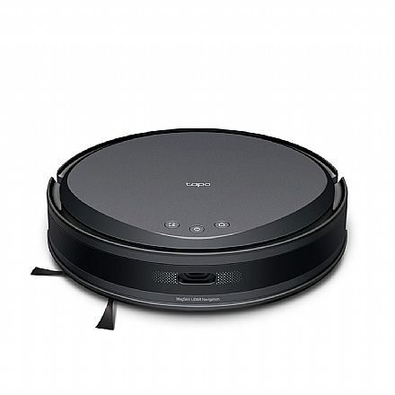Eletroportáteis - Robô Aspirador de Pó TP-Link TAPO RV20 MAX - Sucção 5300Pa - Comando de Voz - Função MOP - Carregamento Automático