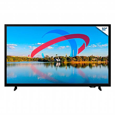 TV 32 TVs - TV 32" Samsung LS32H5000FGXZD - Smart TV - HD - HDR - Samsung TV Plus - Wi-Fi - HDMI / USB