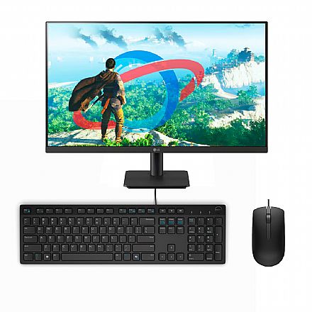 Computador All in One - Kit Bits All in One 27" - Computador Dell Optiplex 7020 Micro - Intel i5 12500T, 16GB, SSD 1TB, Teclado e Mouse Dell, Windows 11 Professional - Outlet