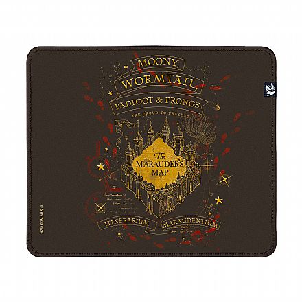 Mousepad Gamer Redragon Harry Potter Maraudes Map - 320 x 270 x 3 mm - HP-935 Mouse pad - Mousepad Gamer Redragon Harry Potter Maraudes Map - 320 x 270 x 3 mm - HP-935