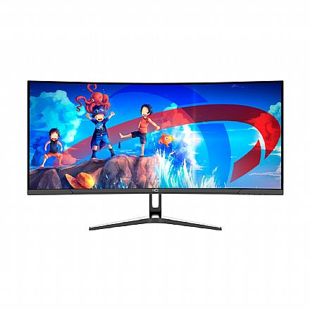Monitor - Monitor Gamer 34" HQ - Ultra WQHD 3440x1440 - Curvo - 165Hz - Painel VA - 1ms - HQW34C16