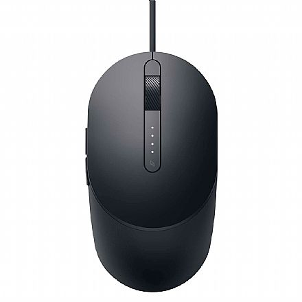 Mouse - Mouse USB Dell MS3220 - 3200dpi - Ergonômico - Preto