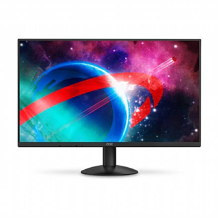 Monitor - Monitor Gamer 27" AOC Gaming - Curvo - 120Hz - Painel IPS - 1ms - Full HD - 27B30H3